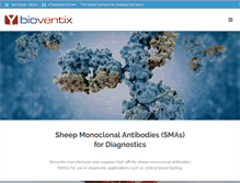 Tablet Screenshot of bioventix.com